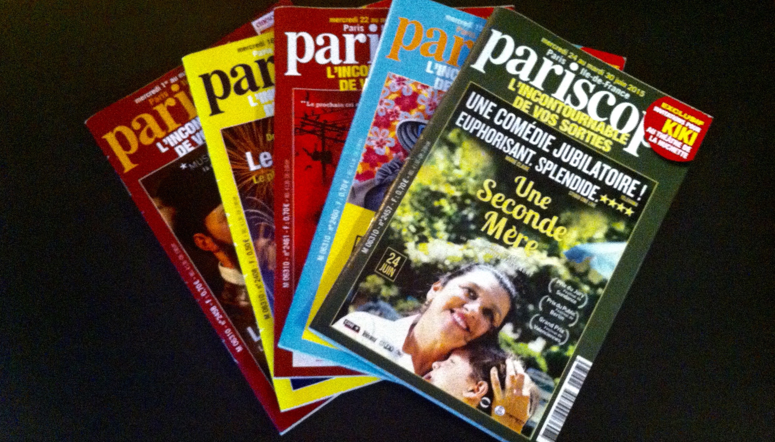 Pariscope magazines